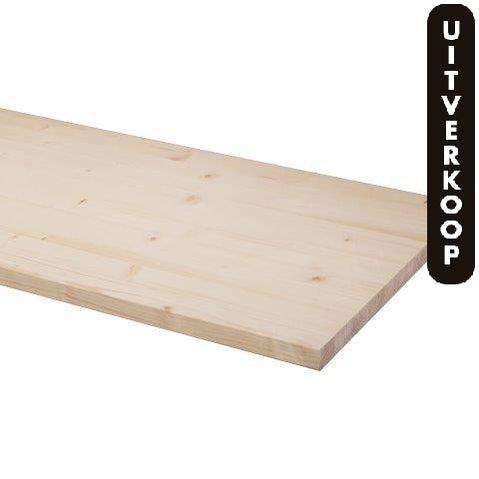 CanDo massief paneel vuren 28mm 250x50cm