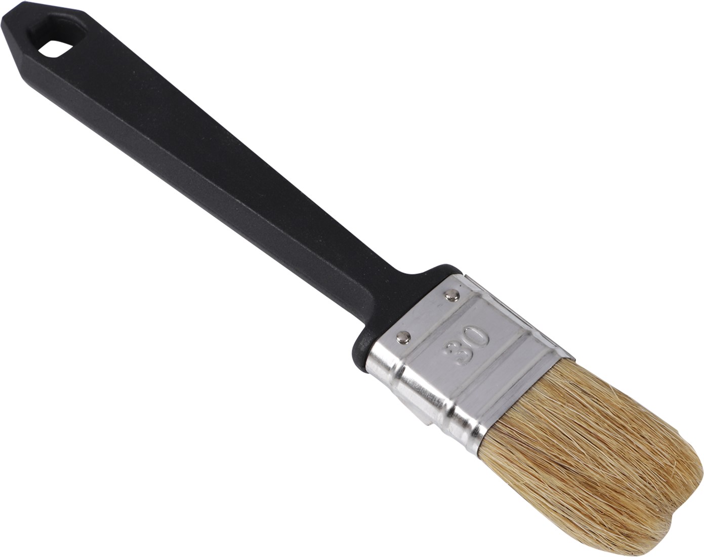 Copenhagen Pro platte kwast wegwerp wit Chinees varkenshaar maat 30