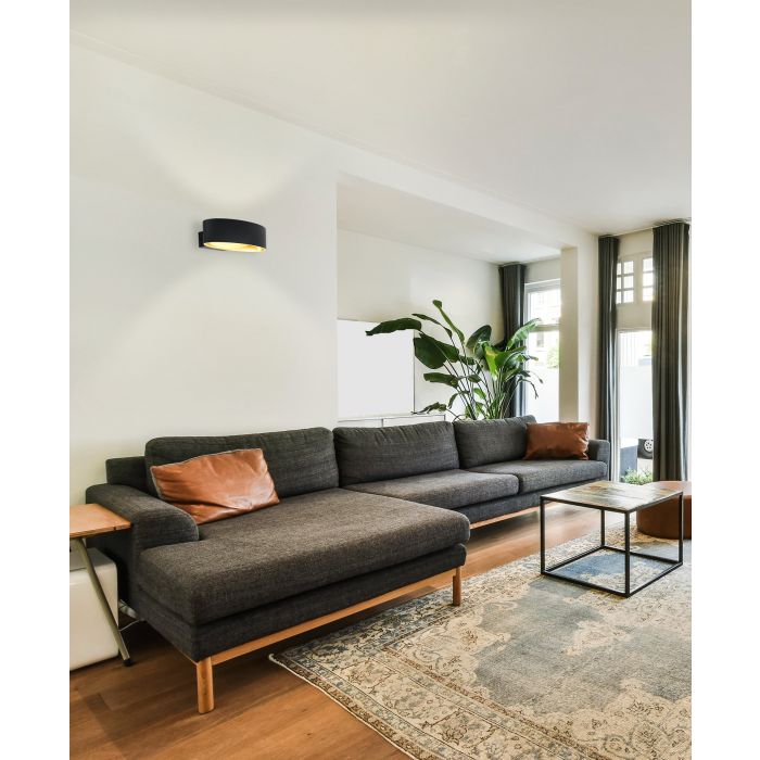 Eglo Maccacari wandlamp LED zwart/goud