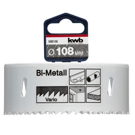 KWB HSS BIMETAAL GATENZAAG108MM ZB 
