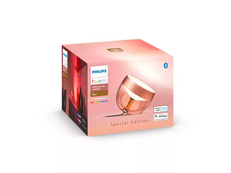 Philips Hue Iris tafellamp Special Edition koper