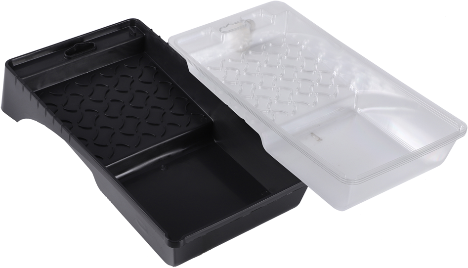 Copenhagen Pro verfbak klein zwart stapelbaar 14,5 x 28,3cm + 3 inzetbakjes