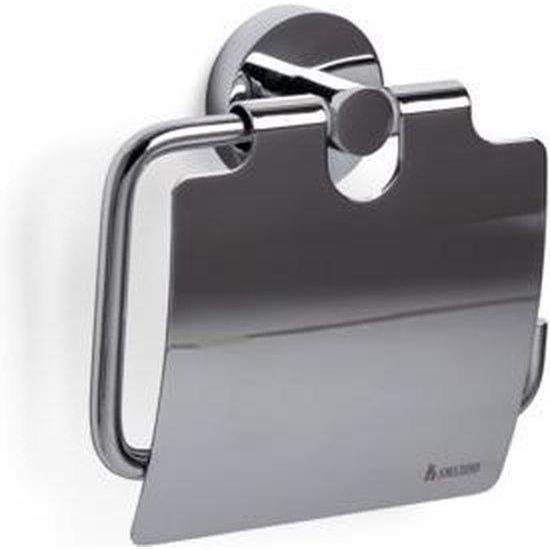 Smedbo Home toiletrolhouder met klep HK3414 chroom
