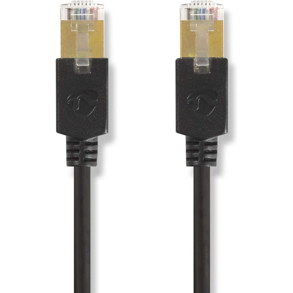 Cat 6 F/UTP-netwerkkabel, RJ45 (8P8C) male - RJ45 (8P8C) male, 15 mtr., antraciet