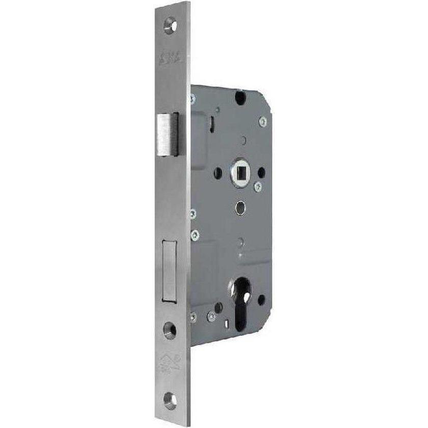 Axa cilinderslot rechthoekig, sluitkom, rechts en links, SKG**, PC72 240 x 25 x 4 mm
