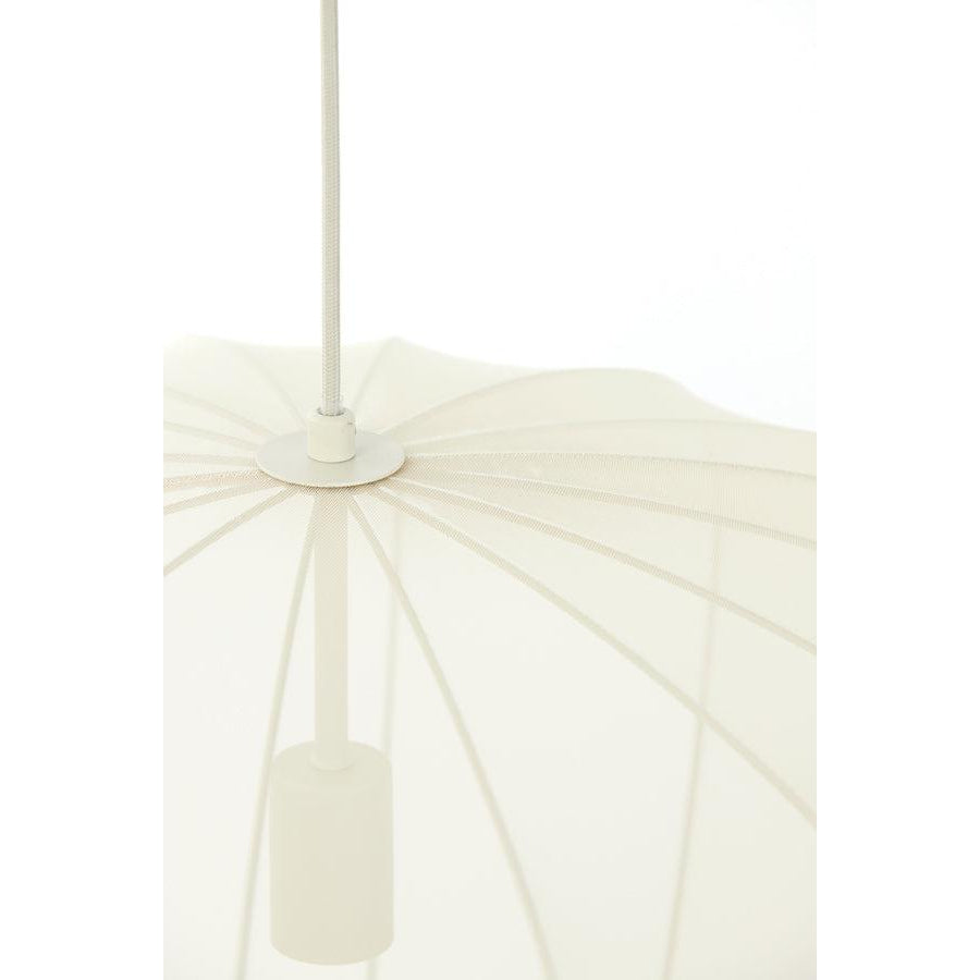 Light & Living hanglamp Plumeria Ø60x45cm bruin