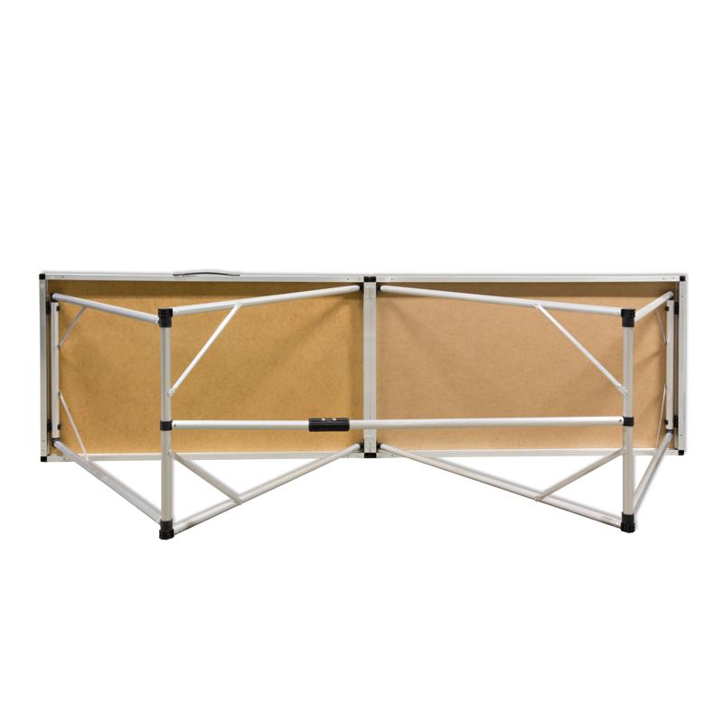 Behangplaktafel Prof. aluminium 2 meter