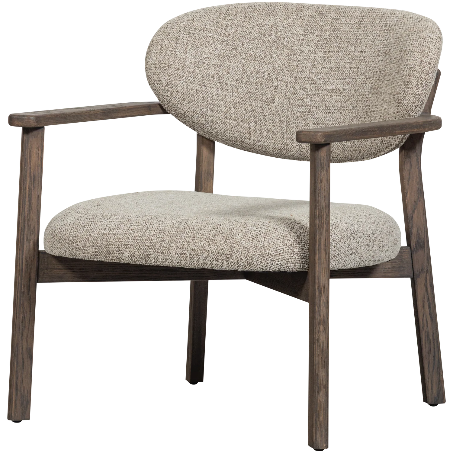 WOOOD Udar Fauteuil Naturel met Houten Frame