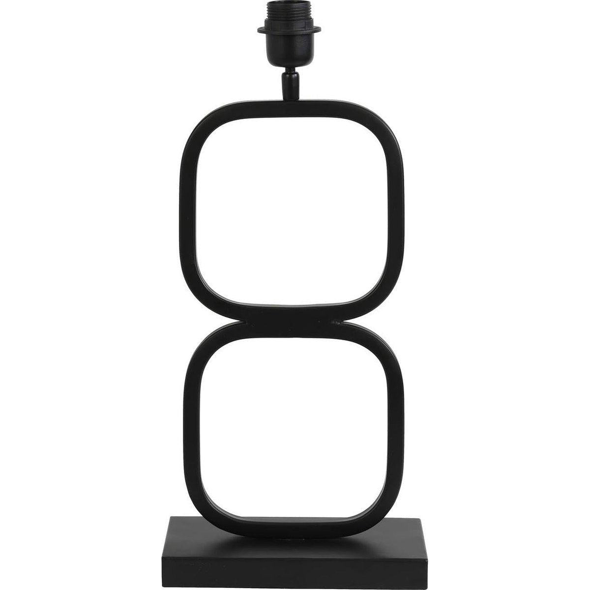 Light & Living lampvoet Lutika 23x11,5x46cm zwart