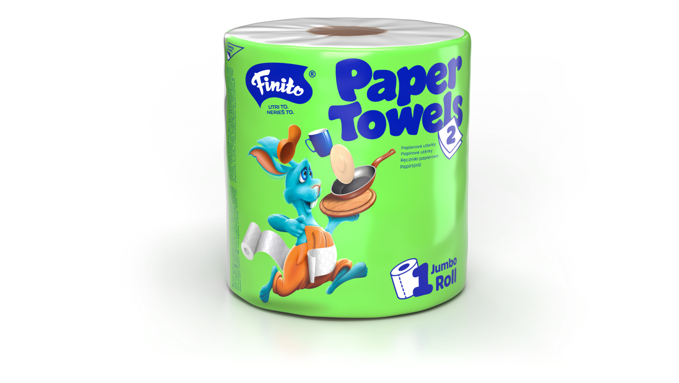 Finito keukenpapier 2-laags (1 rol)