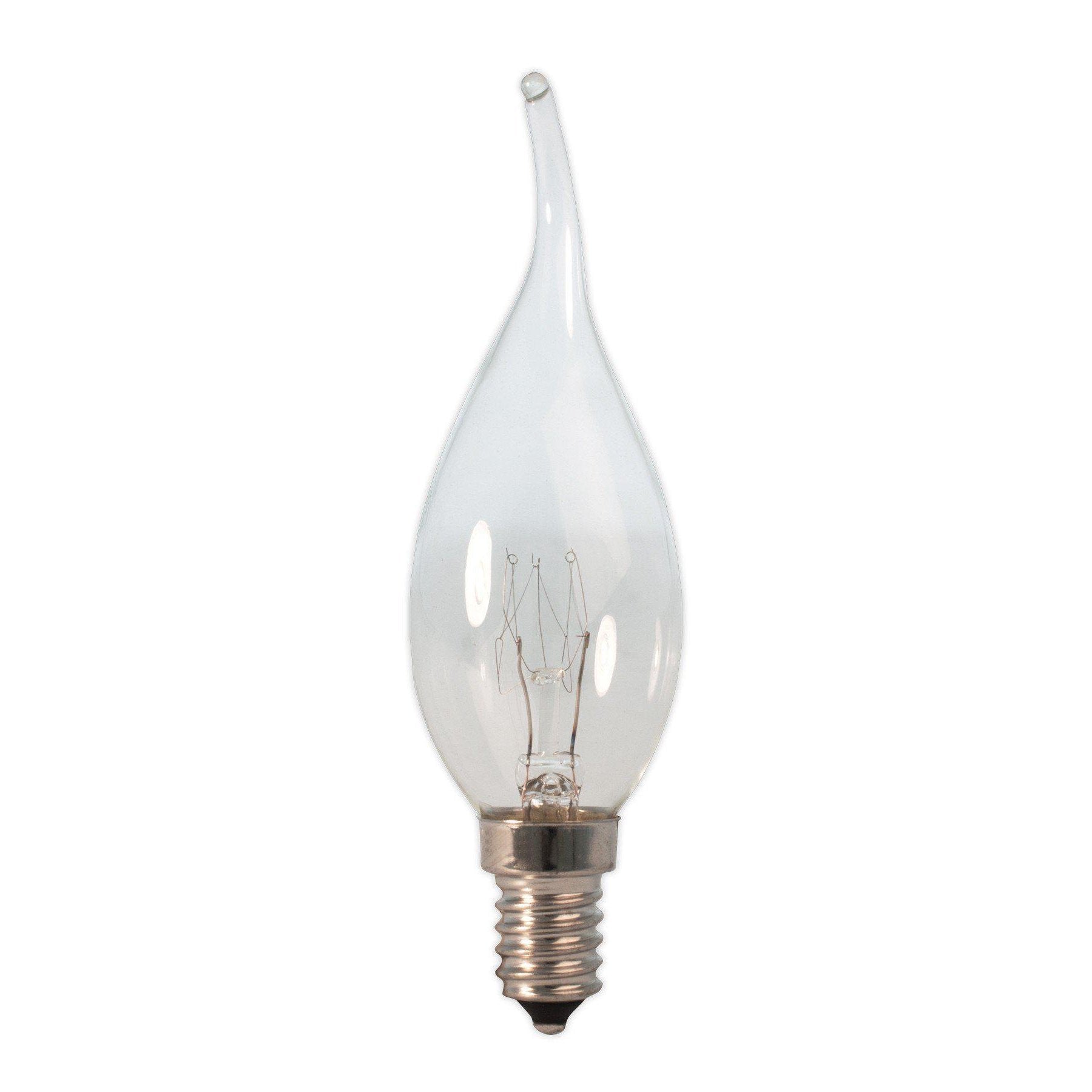 Calex tip kaarslamp 220-240V 10W 55lm E14 clear energy label E