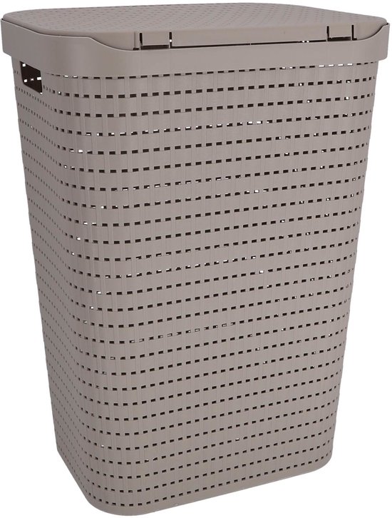 Rotho wasverzamelaar 55L Country cappuccino