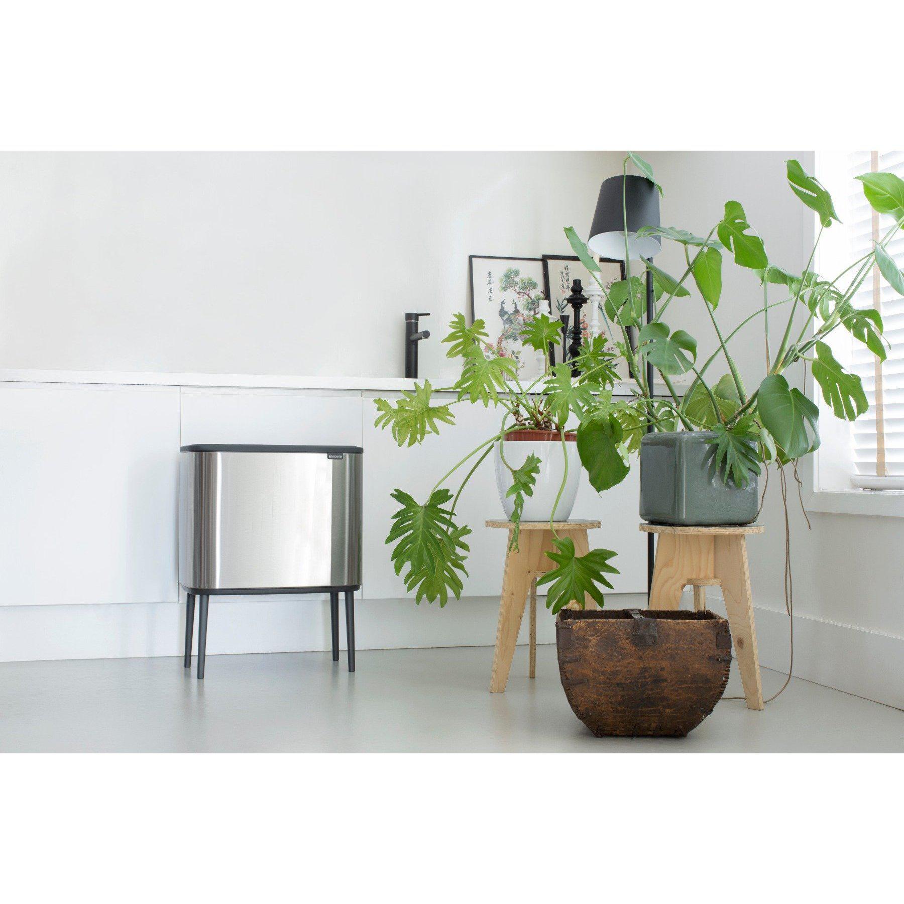 Brabantia Bo Touch Bin afvalemmer 36 ltr. Matt Steel Fingerprint Proof