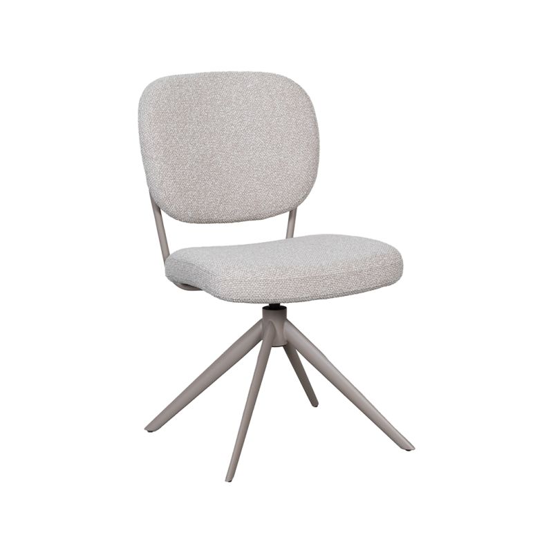 LABEL51 Eetkamerstoel Geneva naturel boucle