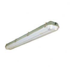 WD TL armatuur + kap 2x18W EVSA