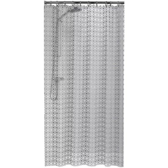 Sealskin Hammam douchegordijn Peva 180x200cm transparant/zilver