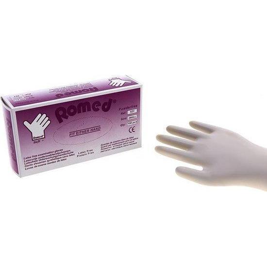Latex handschoenen L ds. 100 stuks