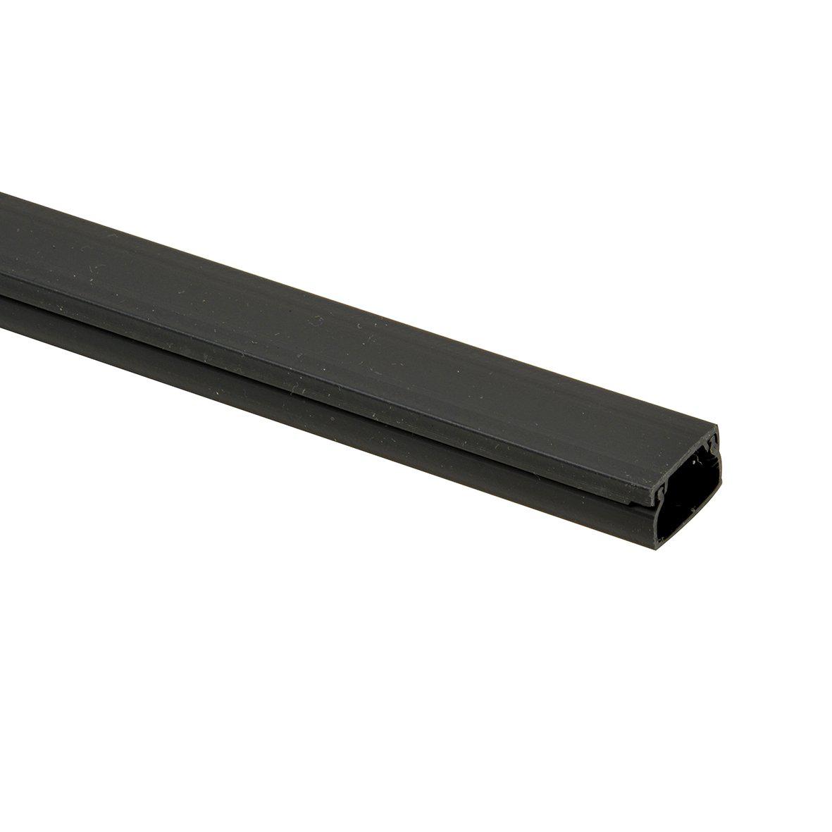 Snoergoot 20x12mm + Tape zwart 2 meter