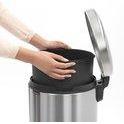 Brabantia NewIcon pedaalemmer 20 ltr. Matt Steel Fingerprint Proof