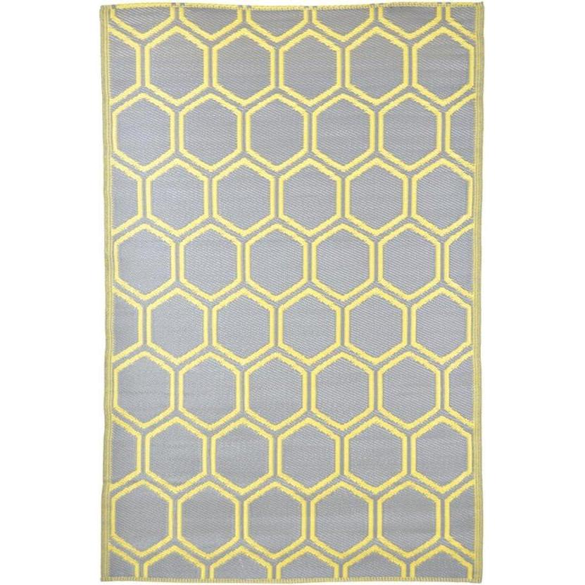 Esschert Design Tuintapijt honingraat S 182x122 cm.