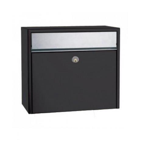 Allux brievenbus LT150 zwart
