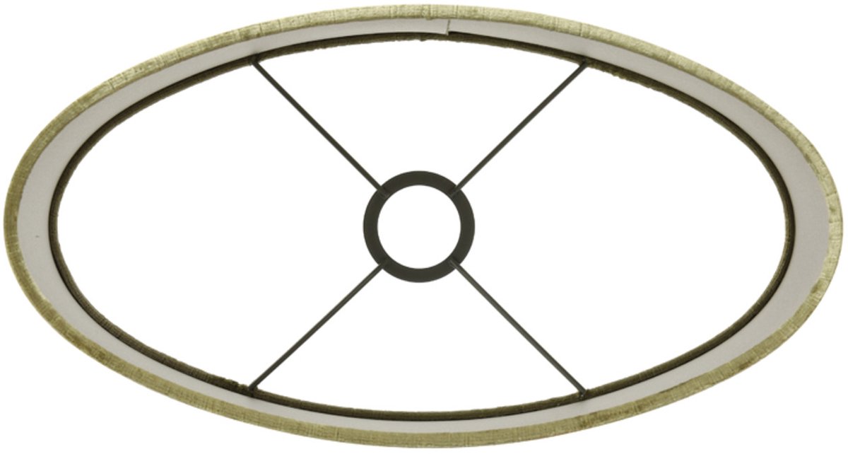 Shade oval straight slim 38-17,5-19 cm GEMSTONE olive