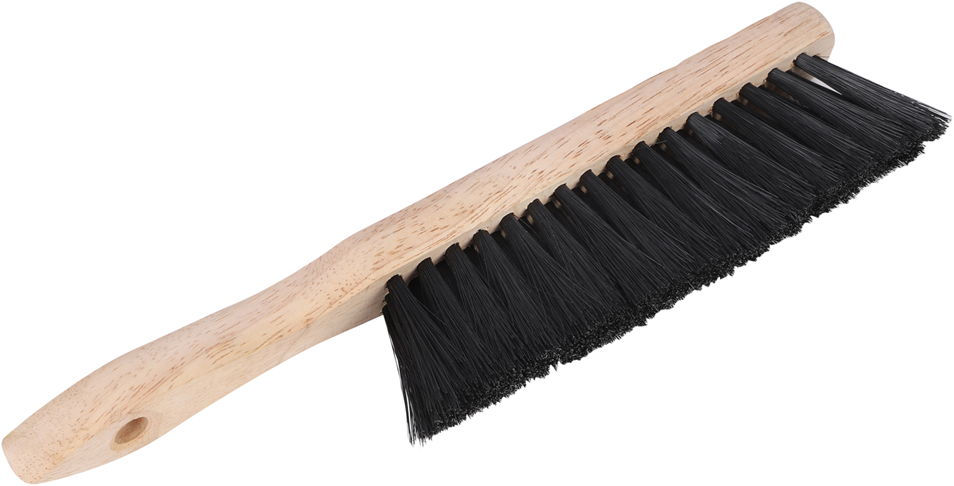 Copenhagen Pro behangborstel zwart kunstvezel FSC houten handvat