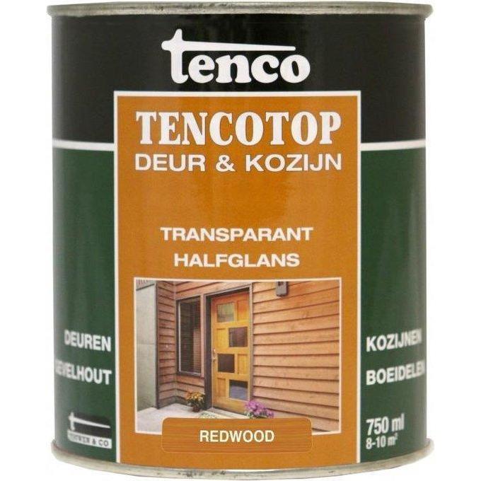 Tenco Top transparant redwood 750 ml.