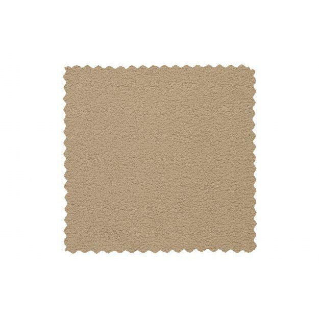 WOOOD Sara poef hoog teddy sand 46x46