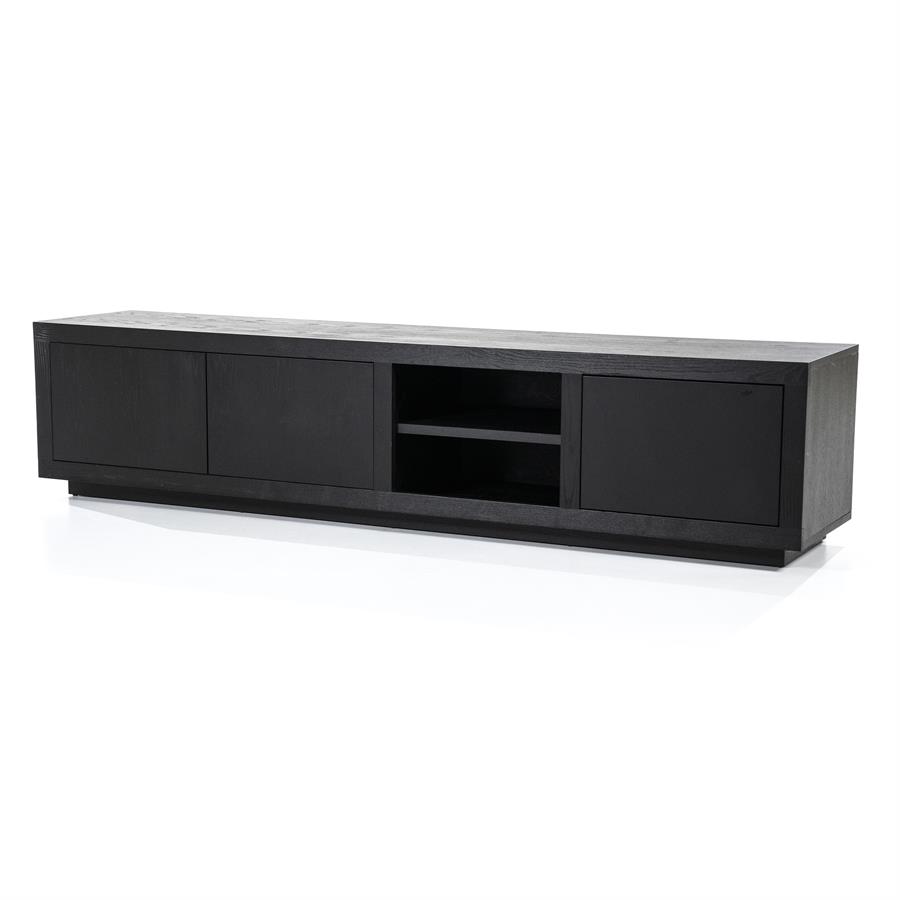 Eleonora TV meubel Helsinki 200 cm - zwart