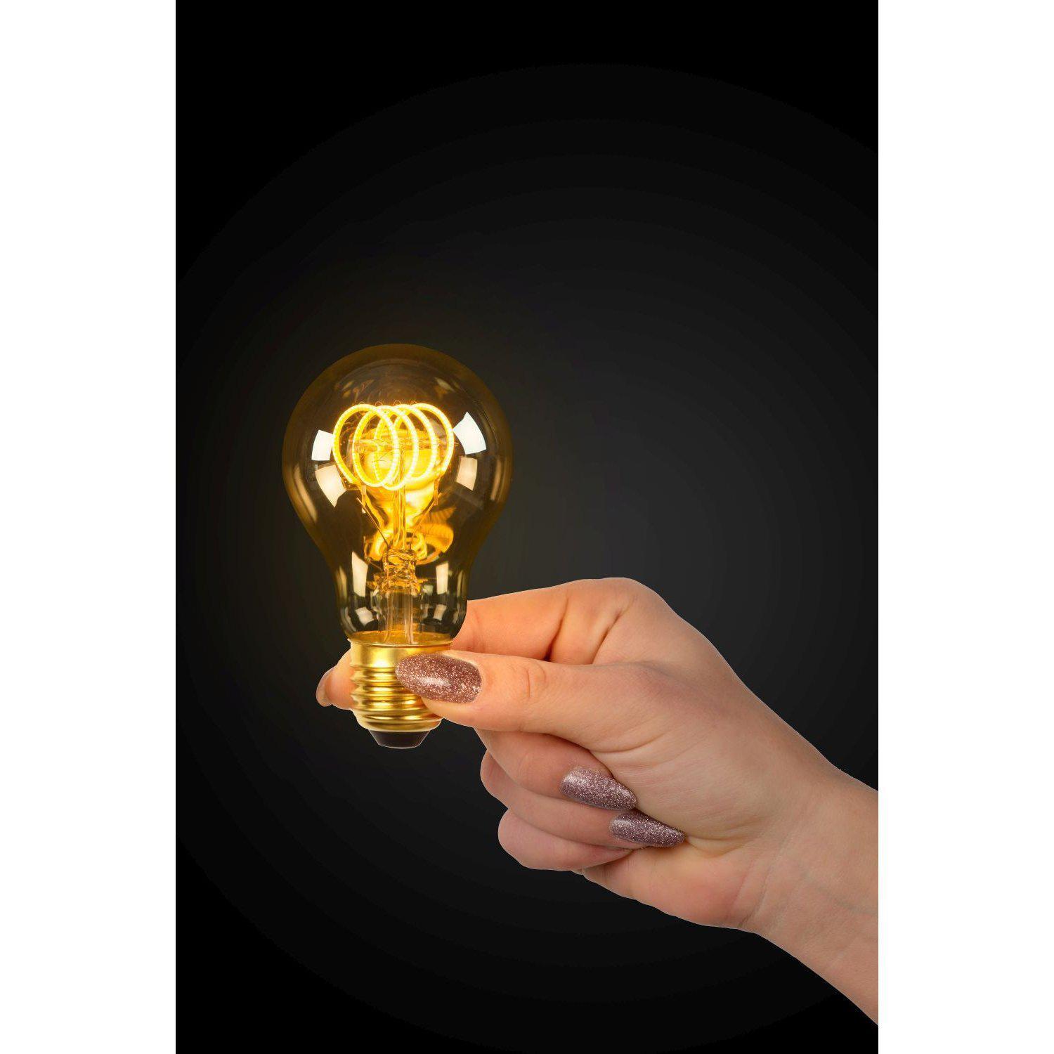 Lucide filament lamp buiten 6 cm LED E27 1x4W 2200K amber