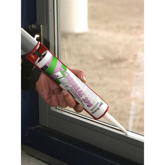 Zwaluw Hybriseal 2PS beglazingskit bruin 290ml