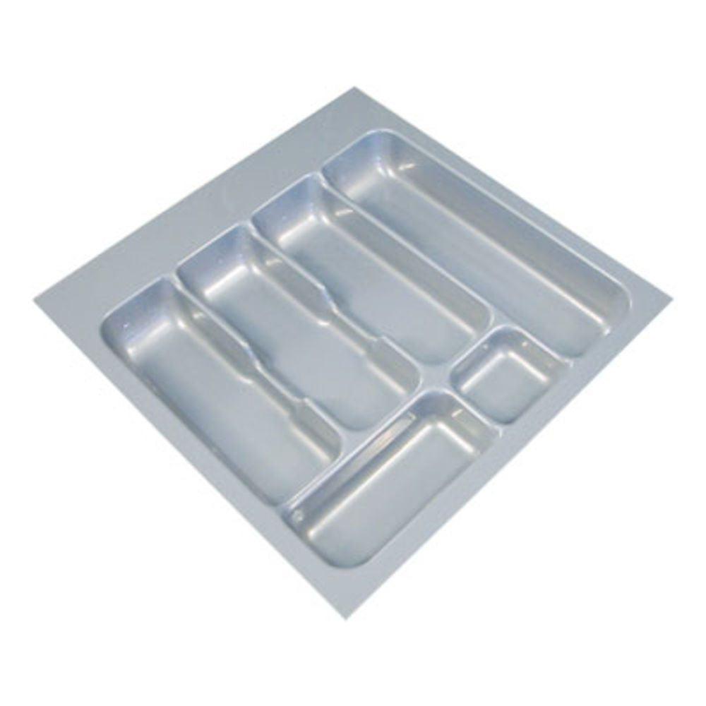 Bestekindeling 440x440 mm. zilvergrijs