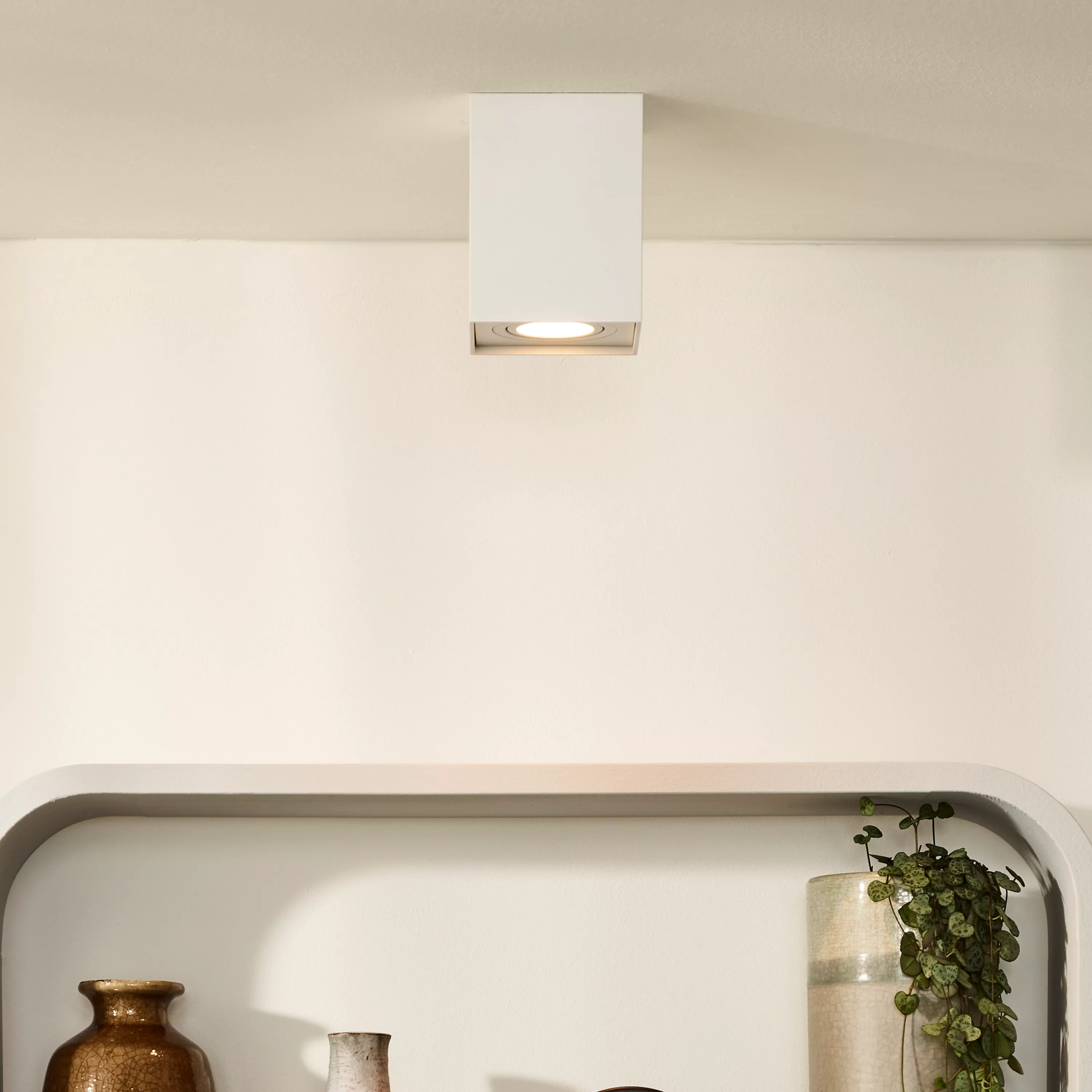 Lucide Tube plafondspot 1xGU10 wit