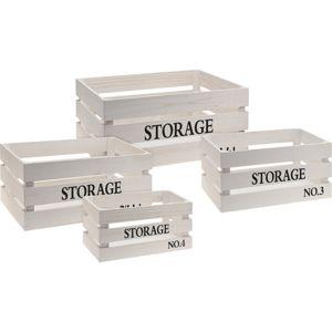 kistje wit 31 x 21 x 16 cm