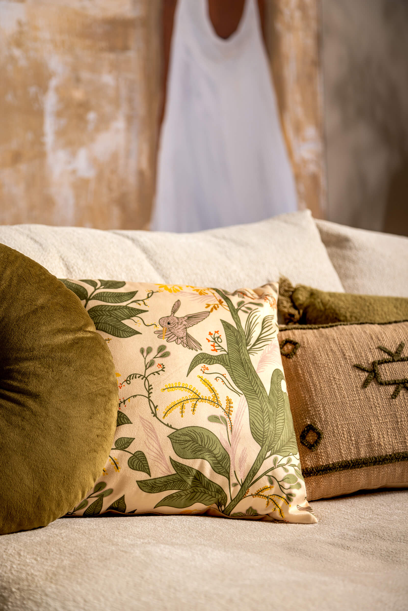 Dutch Decor sierkussen Scarlet Gray Sand 45×45 cm