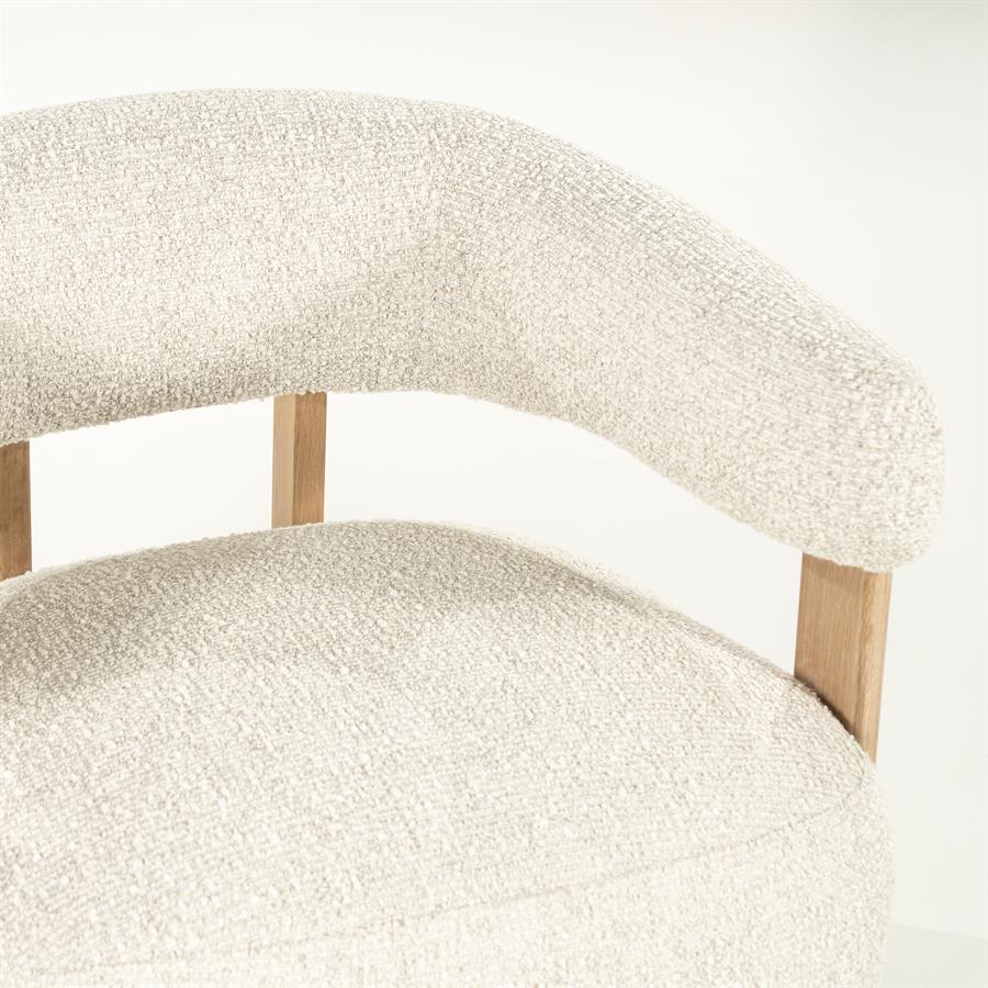 Eleonora fauteuil Lola - beige Hush