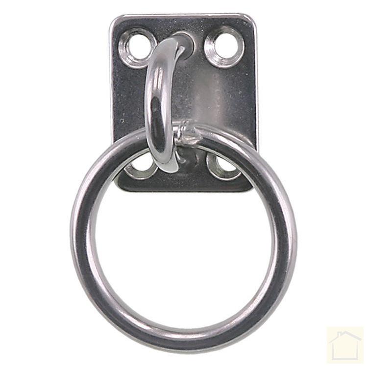 Aanlegring verzinkt 40 x 35 x 6 mm