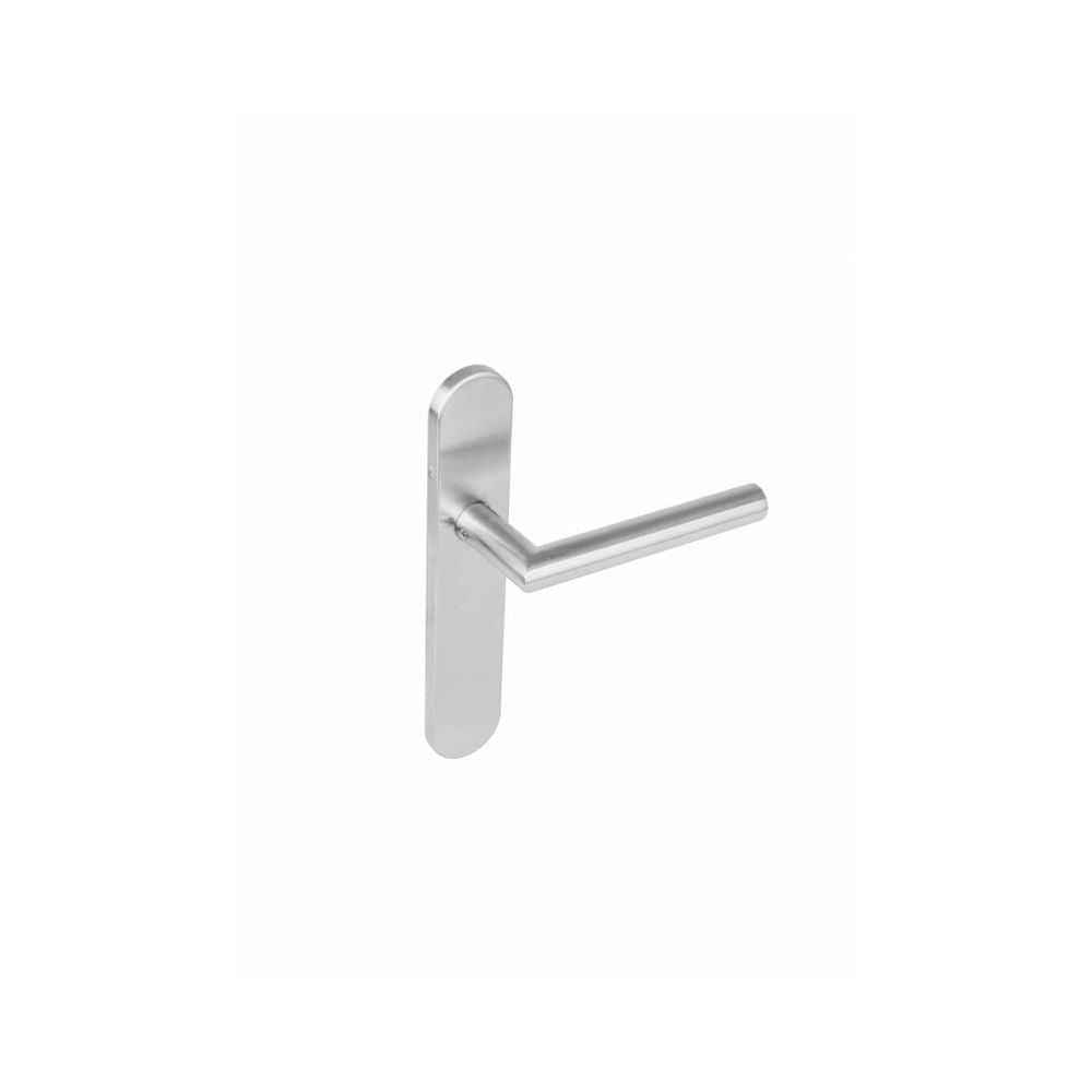Intersteel deurkruk Hoek 90 op schild
