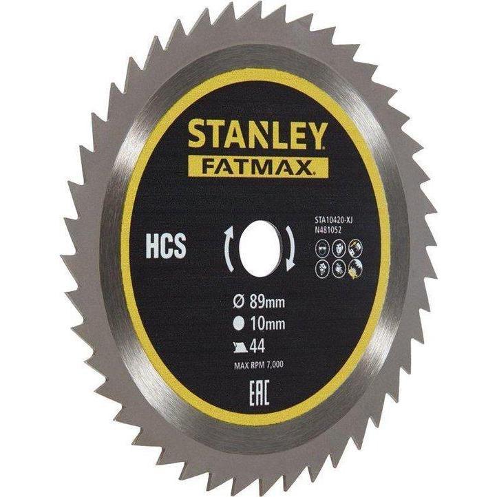 Stanley Cirkelzaagblad SFM multizaag HSS 89x10 mm. 44t