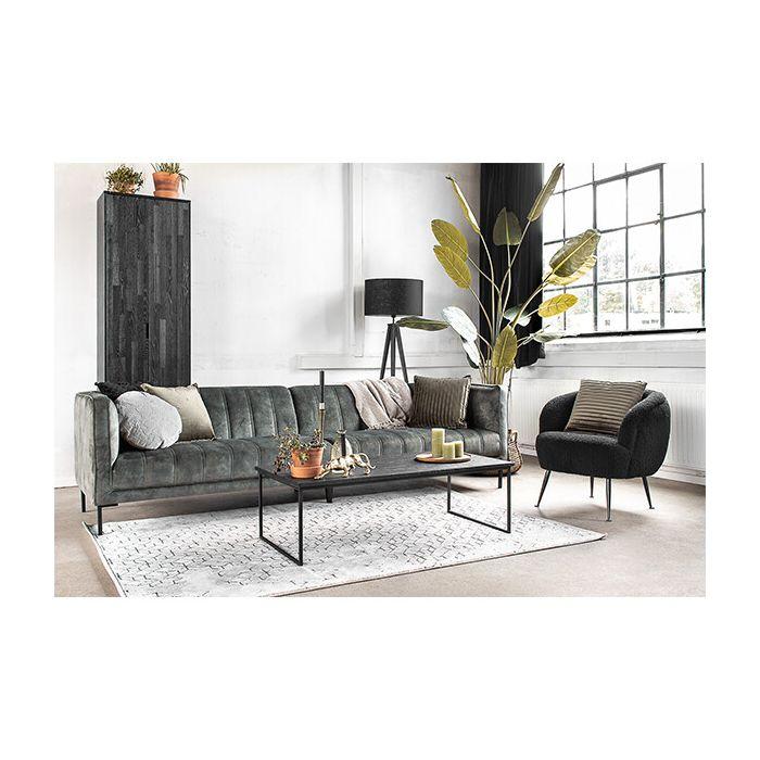 By-Boo Fauteuil Babe - zwart