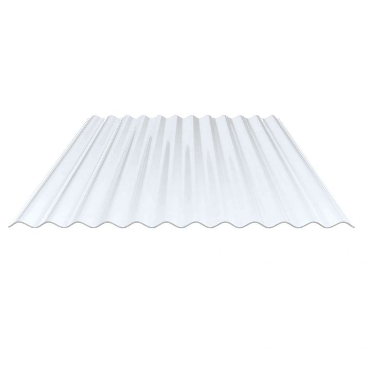 Pevelux golfplaat greca 76/18 1.2mm 2500x1140mm helder