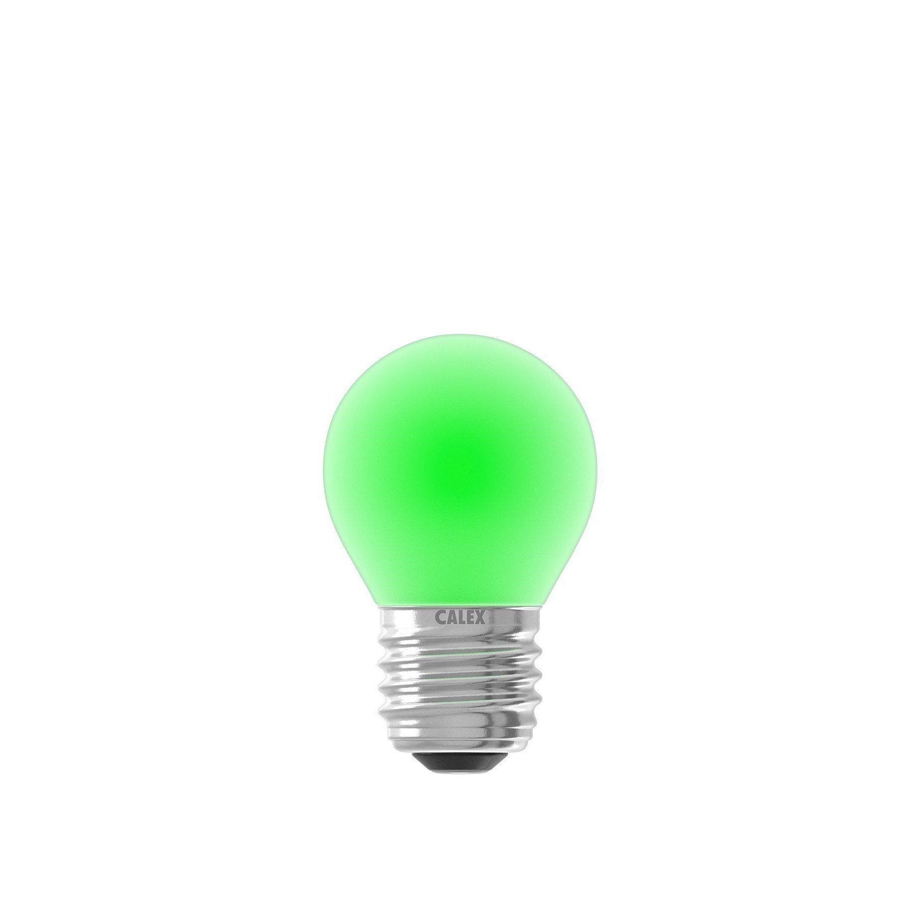 Calex LED kogellamp E27 1W groen