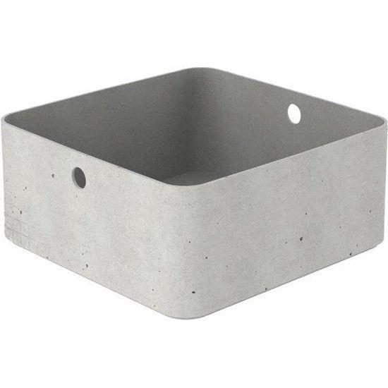 Curver Beton box L 8,5 liter lichtgrijs