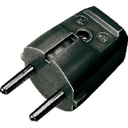 Stekker recht +RA BAKKELIET zwart