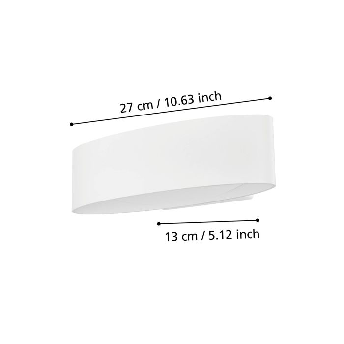 Eglo Maccacari wandlamp LED wit