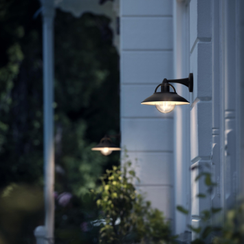 Wandlamp Philips Cormorant zwart 1x42W 230V