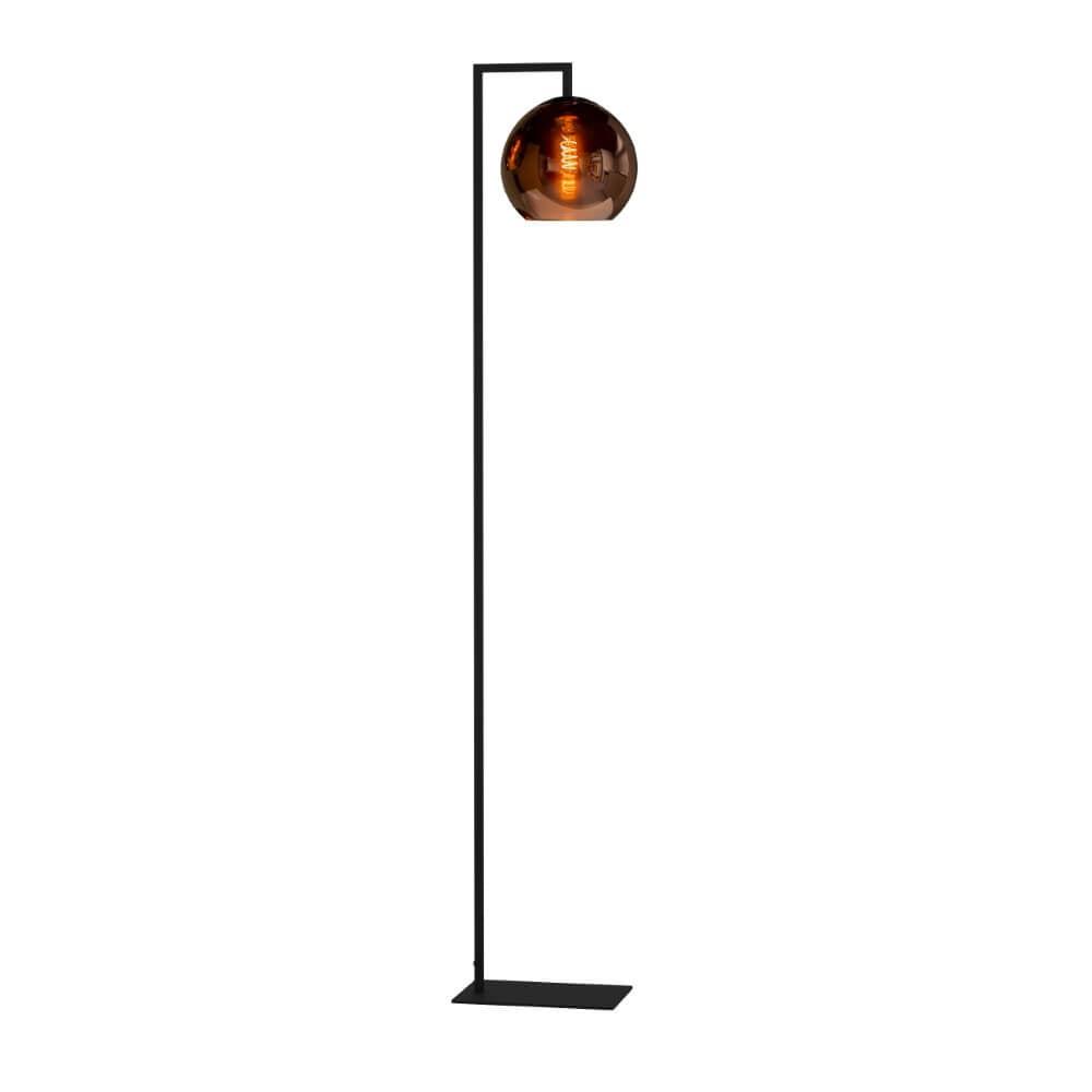 Eglo Cordoba vloerlamp zwart/koper