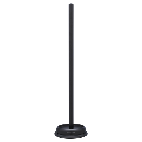 Sealskin Acero toiletrolhouder vrijstaand RVS zwart