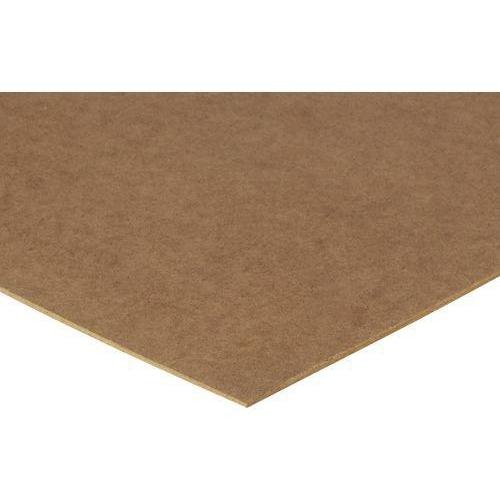 Hardboard vloerplaat 61x122x0,3 cm.
